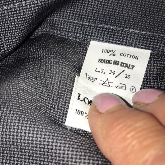 NWT. Lorenzo Uomo Men’s Dress Shirt. 17-34/35. Made in Italy. - Picture 3 of 9
